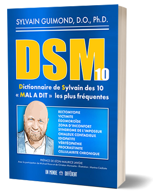 Photo de la couverture du livre '"DSM-10 : Dictionnaire de Sylvain des 10 "MAL A DIT" les plus fréquentes"