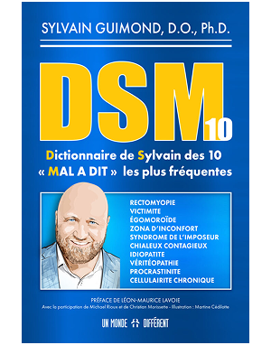 Photo de la couverture du livre '"DSM-10 : Dictionnaire de Sylvain des 10 "MAL A DIT" les plus fréquentes"